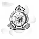 Pocket Watch Birth Date tattoo design idea