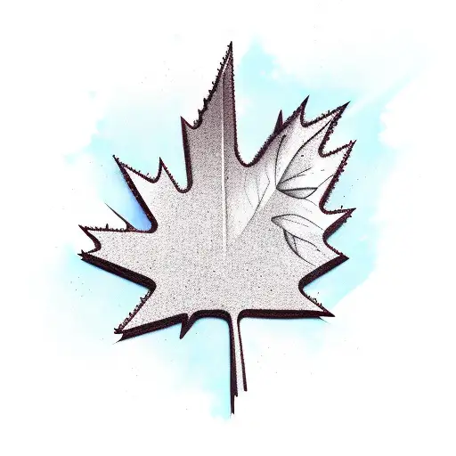 canada and brazil  tattoo design idea