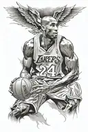 kobe bryant tattoo design idea