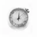 key time arrow love Dominica Kimberly tattoo design idea