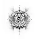 symbol of eternal friendship tattoo design idea