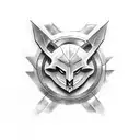 symbol of eternal friendship tattoo design idea