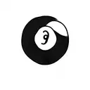 number 8 tattoo design idea