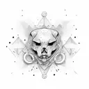 number 8 tattoo design idea