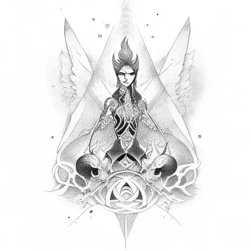 lilith tattoo design idea