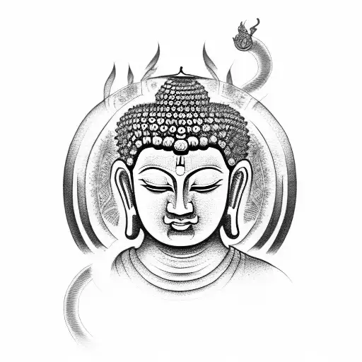 वूरकोम्स gautam buddha tattoo - Price in India, Buy वूरकोम्स gautam buddha  tattoo Online In India, Reviews, Ratings & Features | Flipkart.com