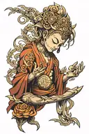 Buddhist inspired tattoo tattoo design idea