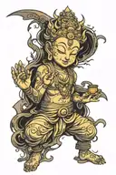 Buddhist inspired tattoo tattoo design idea