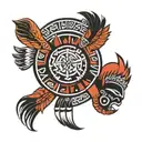 mapuche  tattoo design idea