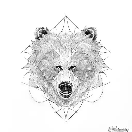 Brother Bear tattoo design idea
