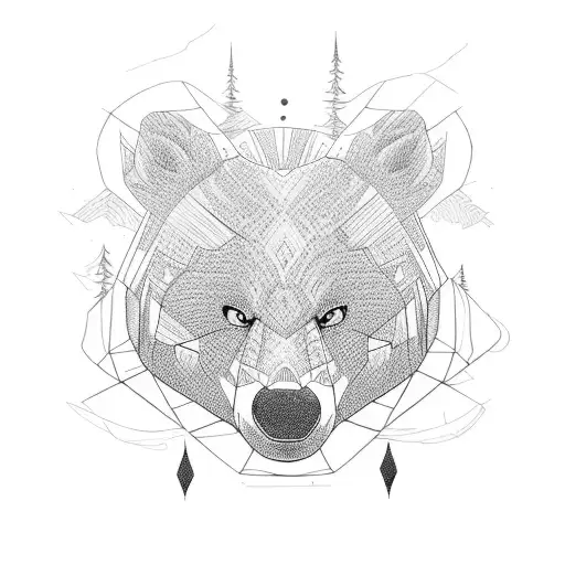 Brother Bear tattoo design idea