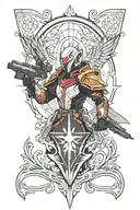 Destiny 2 tattoo design idea