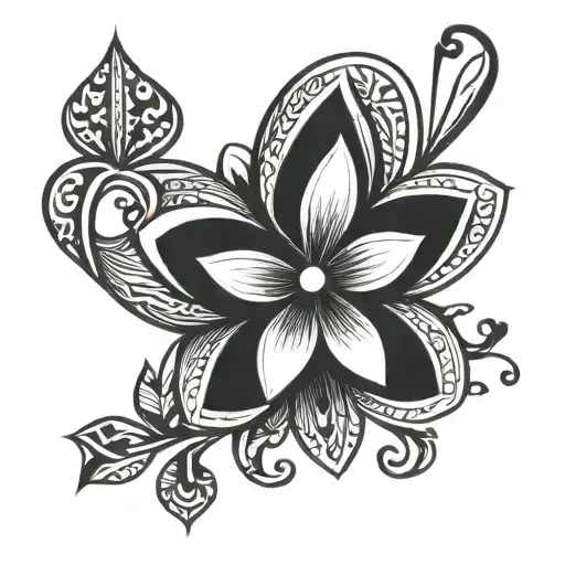 Tiny flower tattoo tattoo design idea