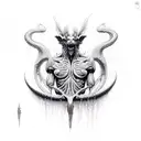 nephilim tattoo design idea