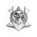 A dynamic tattoo showcasing a PC gaming setup with elements of Norse mythology and a subtle nod to Destiny 2 tattoo design idea