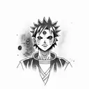 Gaara Love Naruto Curse Seal Mark tattoo design idea