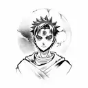 Gaara Love Naruto Curse Seal Mark tattoo design idea
