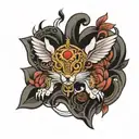 force loves tattoo design idea