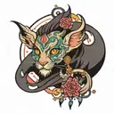 force loves tattoo design idea