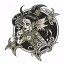 force loves tattoo design idea