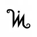monograph of letters M M C D tattoo design idea