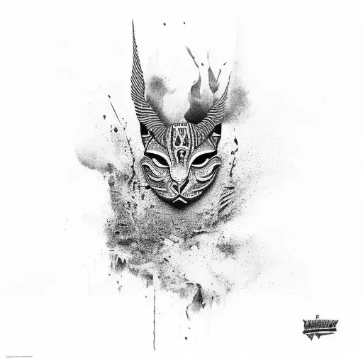 The vibrant street art of Bogota tattoo design idea