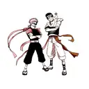 naruto y gaara tattoo design idea
