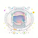 spaceman tattoo design idea