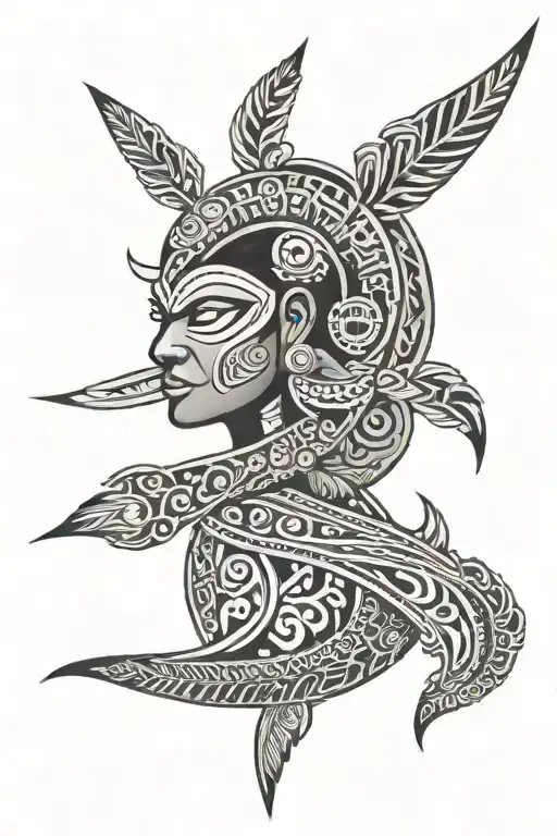 filipino tribal tattoo design idea