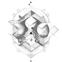 forever and always cursive tattoo design idea