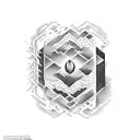 forever and always cursive tattoo design idea