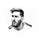 messi tattoo design idea