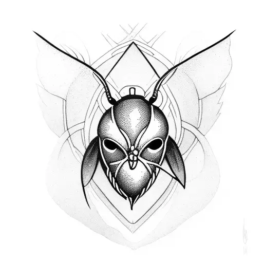 Hornet with Jason Burbidge #15 tattoo design idea