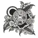 QOS love BBC tattoo design idea