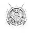 Warner Bros logo tattoo design idea