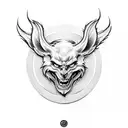 Warner Bros logo tattoo design idea