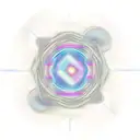 tesseract inside the circle tattoo design idea