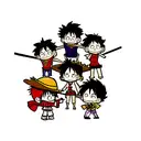 luffy crew tattoo design idea