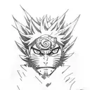 Naruto rengoku tattoo design idea