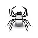 Spider tattoo design idea
