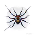 Spider tattoo design idea