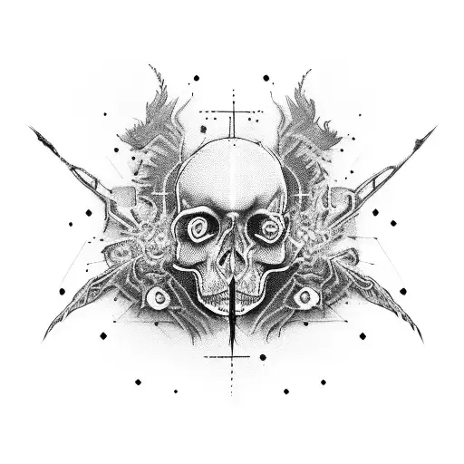 schizophrenia  tattoo design idea