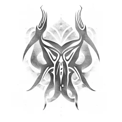 manta tattoo design idea