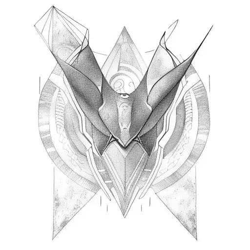 manta tattoo design idea