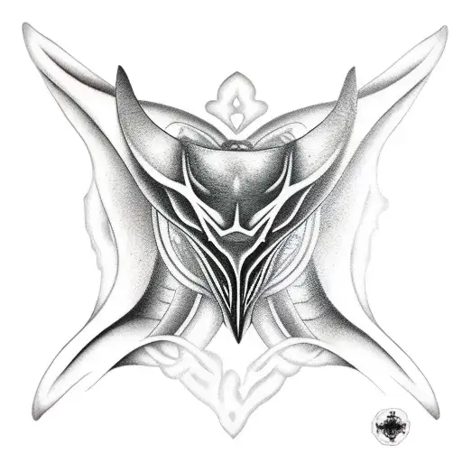 manta tattoo design idea