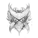 manta tattoo design idea