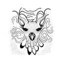 ostrich tattoo design idea