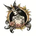 Boredom tattoo design idea