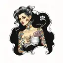 Boredom tattoo design idea