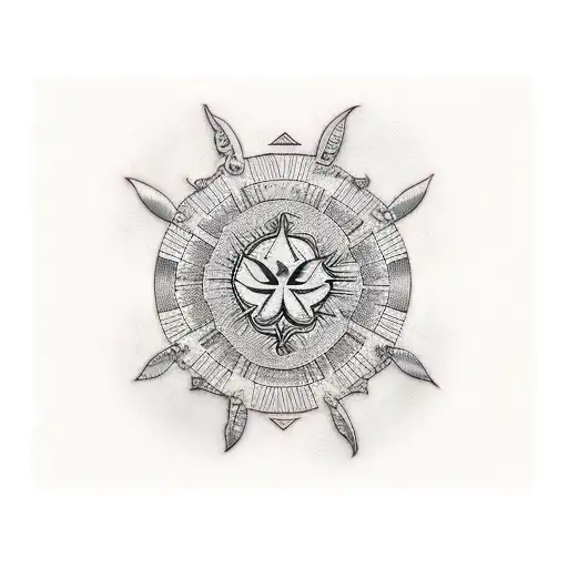 420 fam tattoo design idea